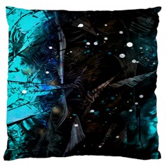 Abstract Design Large Cushion Case (two Sides) by ValentinaDesign