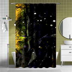 Abstract Design Shower Curtain 48  X 72  (small)  by ValentinaDesign