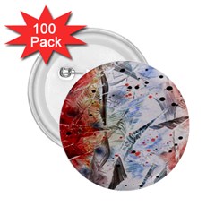 Abstract Design 2 25  Buttons (100 Pack)  by ValentinaDesign