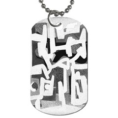 Abstract Art Dog Tag (two Sides)