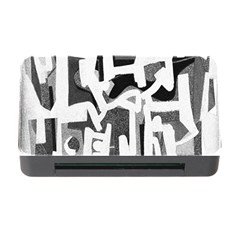 Abstract Art Memory Card Reader With Cf