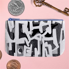 Abstract Art Large Coin Purse by ValentinaDesign