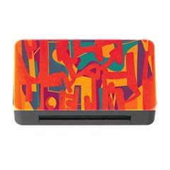 Abstract Art Memory Card Reader With Cf by ValentinaDesign