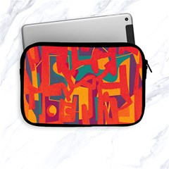 Abstract Art Apple Ipad Mini Zipper Cases by ValentinaDesign