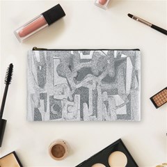 Abstract Art Cosmetic Bag (medium)  by ValentinaDesign