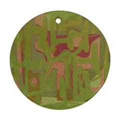 Abstract art Ornament (Round)