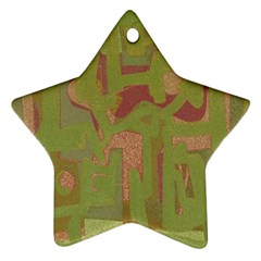 Abstract art Ornament (Star)