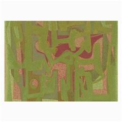 Abstract art Large Glasses Cloth