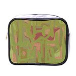 Abstract art Mini Toiletries Bags Front