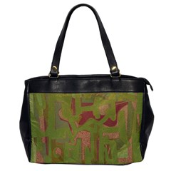 Abstract art Office Handbags