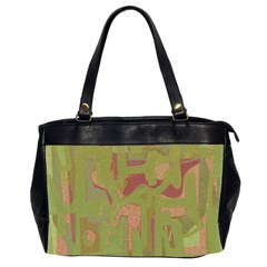 Abstract art Office Handbags (2 Sides) 