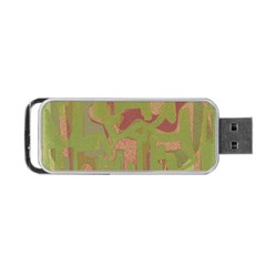 Abstract art Portable USB Flash (One Side)