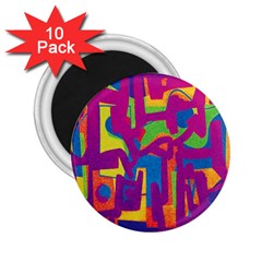 Abstract Art 2 25  Magnets (10 Pack)  by ValentinaDesign