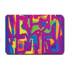 Abstract Art Small Doormat  by ValentinaDesign