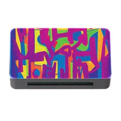 Abstract Art Memory Card Reader With Cf by ValentinaDesign