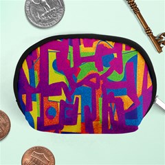 Abstract Art Accessory Pouches (medium)  by ValentinaDesign