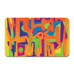 Abstract Art Magnet (rectangular) by ValentinaDesign