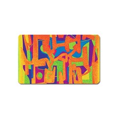 Abstract Art Magnet (name Card) by ValentinaDesign