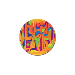 Abstract Art Golf Ball Marker (10 Pack)