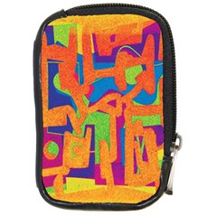 Abstract Art Compact Camera Cases by ValentinaDesign