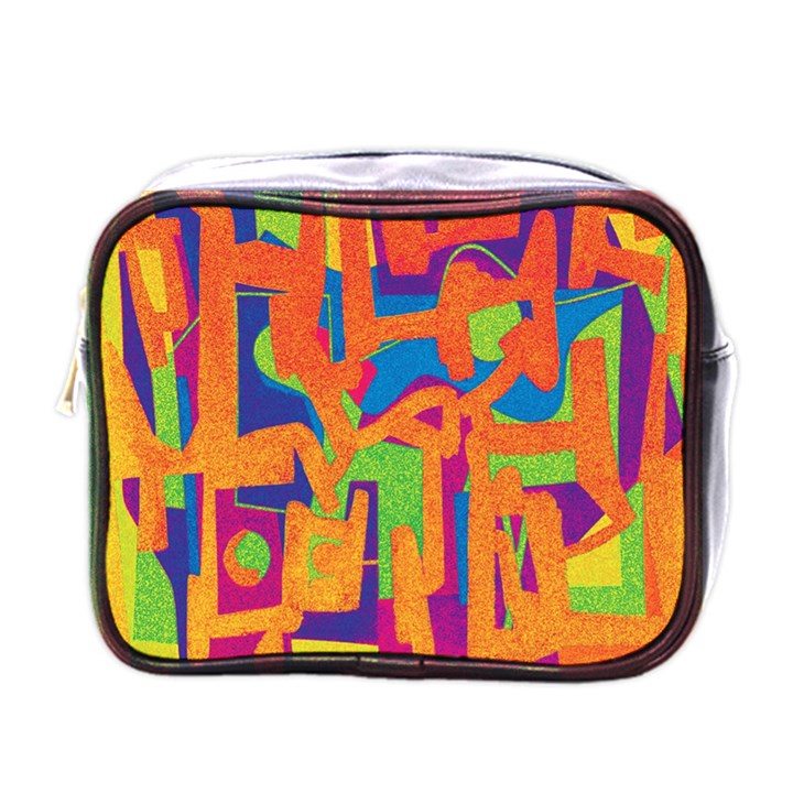 Abstract art Mini Toiletries Bags