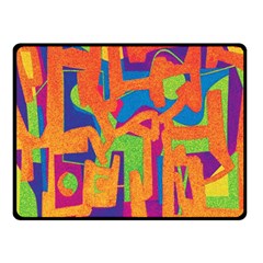 Abstract Art Fleece Blanket (small) by ValentinaDesign