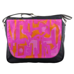 Abstract Art Messenger Bags