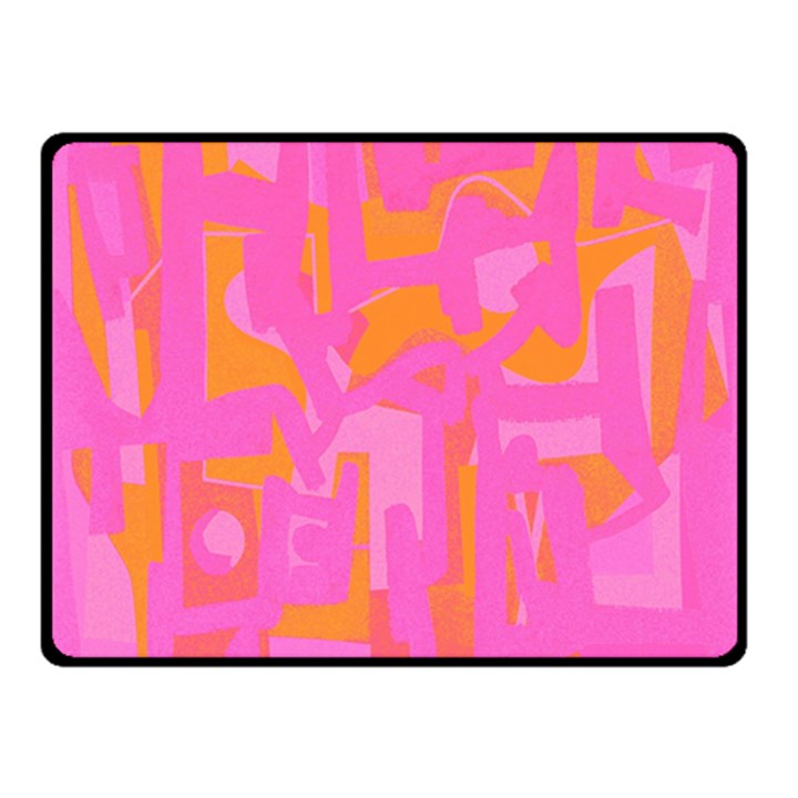 Abstract art Double Sided Fleece Blanket (Small) 