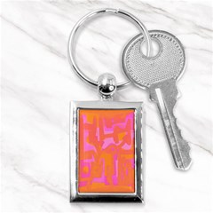 Abstract Art Key Chains (rectangle)  by ValentinaDesign