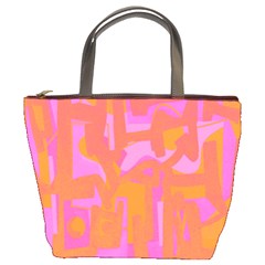 Abstract Art Bucket Bags by ValentinaDesign