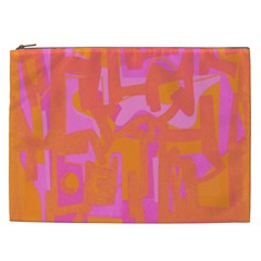 Abstract Art Cosmetic Bag (xxl) 