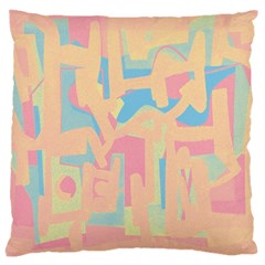 Abstract Art Large Cushion Case (one Side) by ValentinaDesign