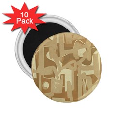 Abstract art 2.25  Magnets (10 pack) 