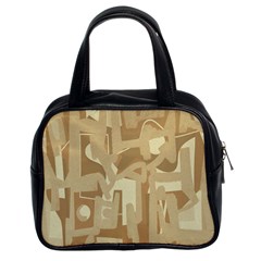 Abstract art Classic Handbags (2 Sides)