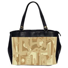 Abstract art Office Handbags (2 Sides) 