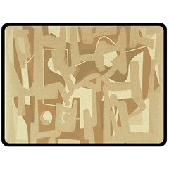 Abstract Art Fleece Blanket (large)  by ValentinaDesign