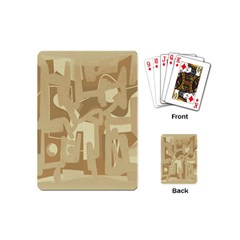 Abstract art Playing Cards (Mini) 