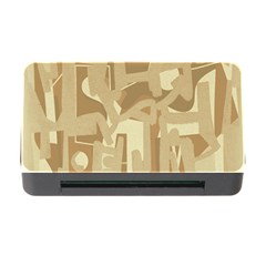 Abstract art Memory Card Reader with CF