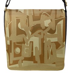 Abstract art Flap Messenger Bag (S)