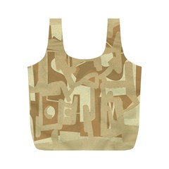 Abstract art Full Print Recycle Bags (M) 