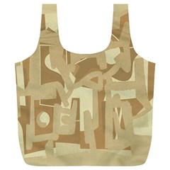 Abstract art Full Print Recycle Bags (L) 