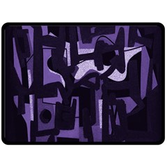 Abstract Art Fleece Blanket (large)  by ValentinaDesign