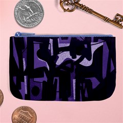 Abstract Art Large Coin Purse by ValentinaDesign