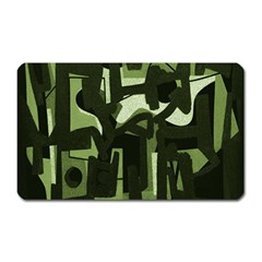 Abstract Art Magnet (rectangular) by ValentinaDesign