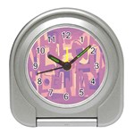 Abstract art Travel Alarm Clocks Front