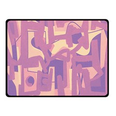 Abstract Art Fleece Blanket (small) by ValentinaDesign