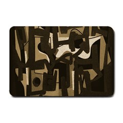 Abstract Art Small Doormat  by ValentinaDesign