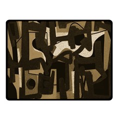 Abstract Art Fleece Blanket (small) by ValentinaDesign