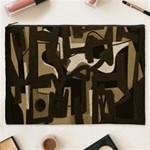 Abstract art Cosmetic Bag (XXXL)  Front