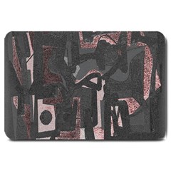 Abstract Art Large Doormat  by ValentinaDesign